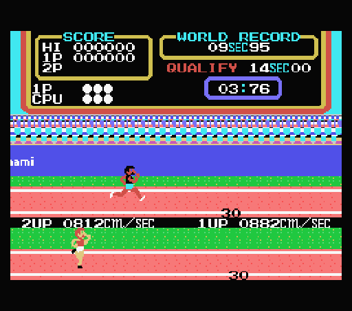 하이퍼 올림픽 MSX판 스포츠 무료 플레이
