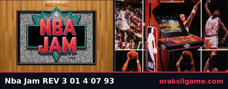 NBA 잼 스포츠 게임 화면 1 - 오락실 (1993)